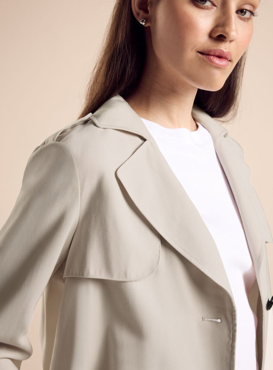 ジャケット・アウター SHORT TRENCH COAT +81 LIMITED EDITION usgoods_56_358649_3x4.jpg