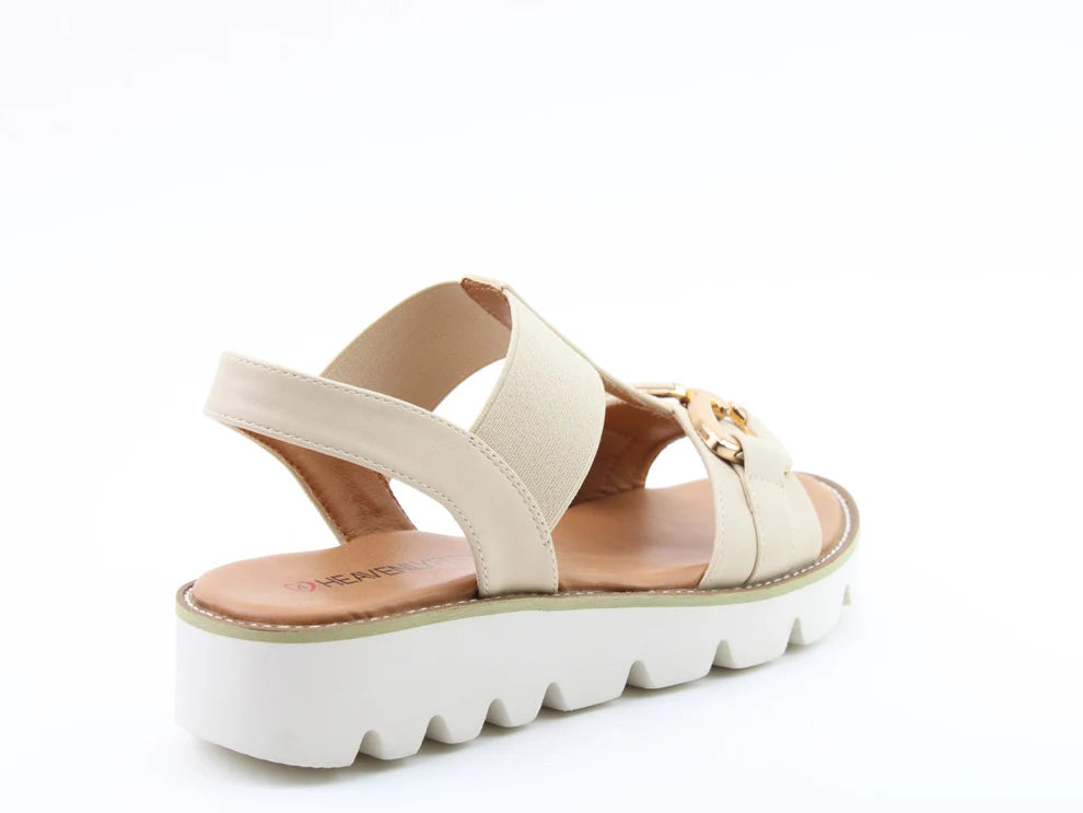 Lulu2 Sandal Beige Heavenly Feet – Fifty Seven Boutique