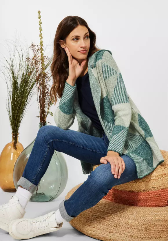 Cecil sales hoodie cardigan