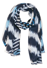 Load image into Gallery viewer, 572114- Blue Print Scarf - Street One