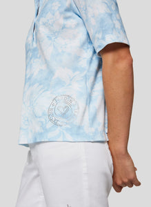 222352 - Blue Printed T-shirt- Rabe