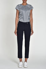 Load image into Gallery viewer, 51568- Turn-Up Bella Trousers - Navy - Robell