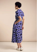 Load image into Gallery viewer, 144074 - Blue Print Shirt Dress - Street One