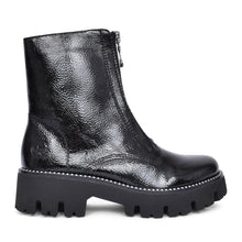 Load image into Gallery viewer, Y3351- Zip Front Biker Boots- Black- Rieker