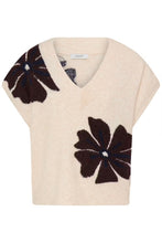 Load image into Gallery viewer, Cream V-neck Knit - b.young