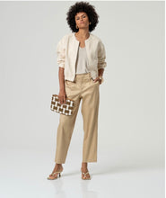 Load image into Gallery viewer, Ecru Bomber Jacket - Surkana