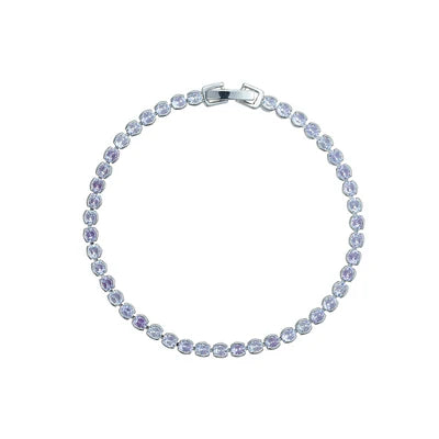 Dakota Lavender Tennis Bracelet- Knight & Day Jewellery