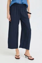 Load image into Gallery viewer, Navy Crop Pants - b.young