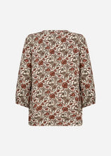 Load image into Gallery viewer, Red Printed Blouse - Soya Concept