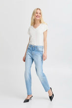 Load image into Gallery viewer, Offwhite V-neck Top - b.young
