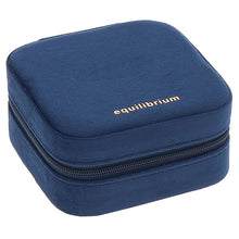 Load image into Gallery viewer, Square Jewellery Box - Navy - Equilibrium