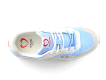 Load image into Gallery viewer, Josey - White/Blue Trainer - Heavenly Feet