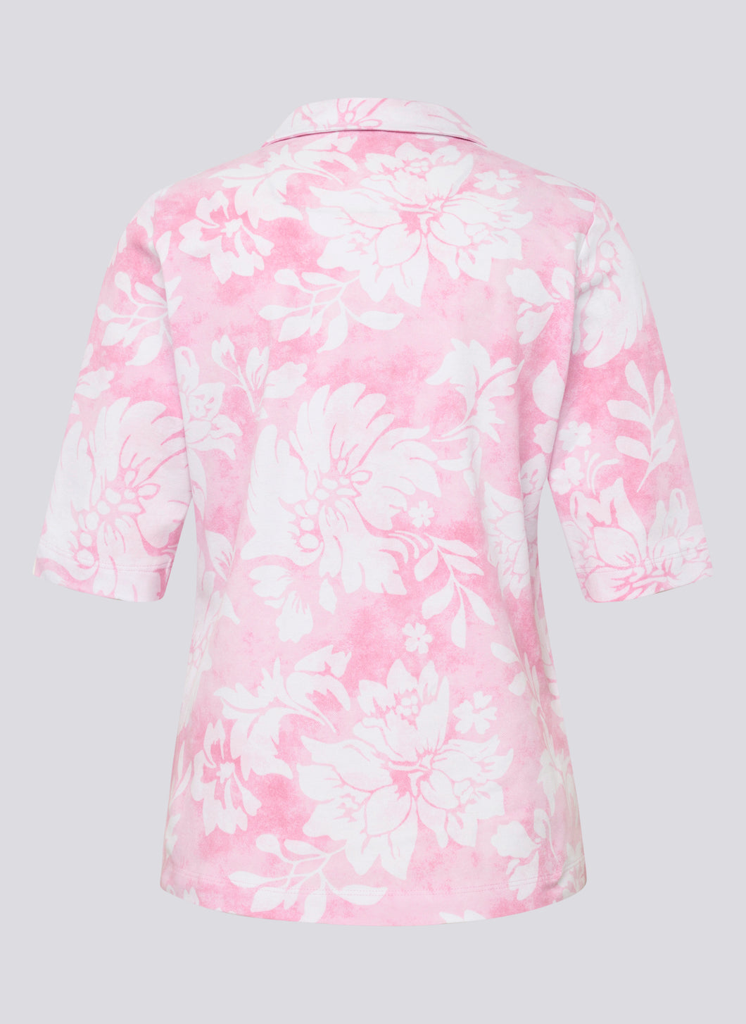 222352 - Pink Floral Print T-shirt - Rabe