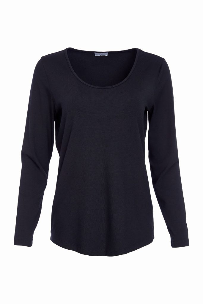 Basic Jersey Long Sleeve Top - Naya