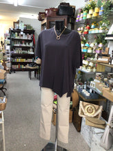 Load image into Gallery viewer, 22245- Naya Cut Away Top-Charcoal