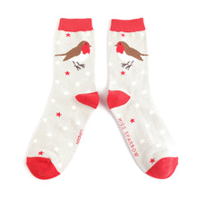 Load image into Gallery viewer, Miss Sparrow Christmas Socks