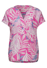 Load image into Gallery viewer, 344513 - Pink Linen Print Blouse - Cecil