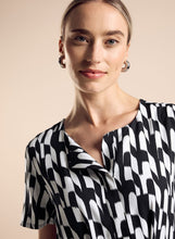 Load image into Gallery viewer, 144127 Black and White Dress Street One