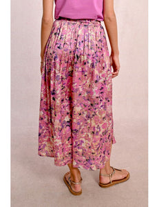 1662- Shimmer Print Skirt - Molly Bracken