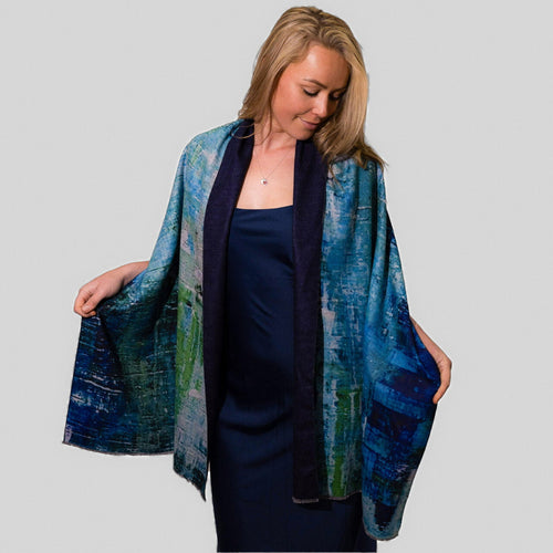 1053714 - Luxury Consetellation Wrap - Luna - Zelly