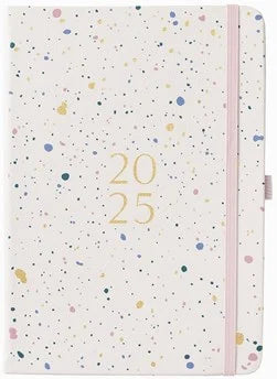 A5 To Do Diary - Pink Golddust - Busy