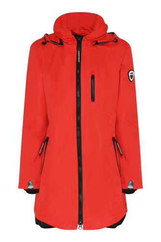 9223- Normann Winter Weight Raincoat- Red