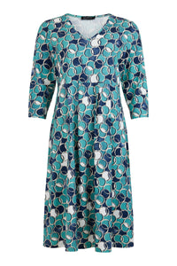 6724 - Bubble Print Dress - Sunday