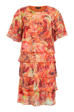 Load image into Gallery viewer, 6781- Orange Print Dress Dress-Sunday