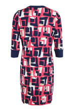 Load image into Gallery viewer, 58061- Pink Print Dress- Habella