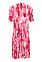 Load image into Gallery viewer, 58119- Pink White Print Dress - Habella
