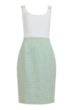 Load image into Gallery viewer, 78808-Mint Green Chanel Style Dress-Tia