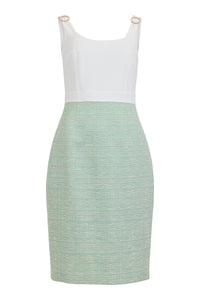 78808-Mint Green Chanel Style Dress-Tia