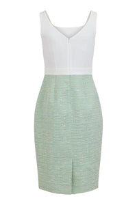 78808-Mint Green Chanel Style Dress-Tia