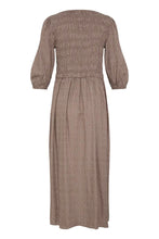 Load image into Gallery viewer, Brown Polka Dot Dress- Fransa