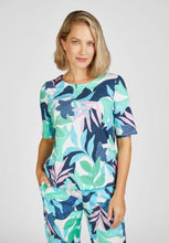 Load image into Gallery viewer, 223350 - Floral Print T-shirt - Rabe