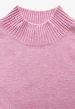 Load image into Gallery viewer, 302899-Pink Stand Up Collar Jumper -Street One