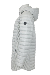 224 - Padded Jacket - Silver - Fransden