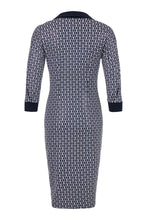 Load image into Gallery viewer, 78903 - Button-Up Dress - Navy - Tia