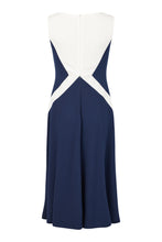 Load image into Gallery viewer, 78928 - Navy and white Dress - Tia