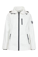 Load image into Gallery viewer, 42031 - Short Raincoat - White - Fransden