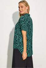 Load image into Gallery viewer, 344907 Printed Blouse with Pockets - Cecil