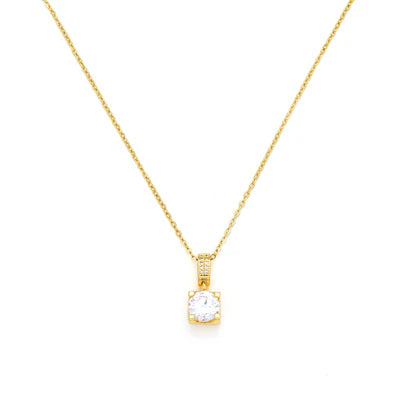 T122NMS - Samara Solitaire Pendant - Knight & Day