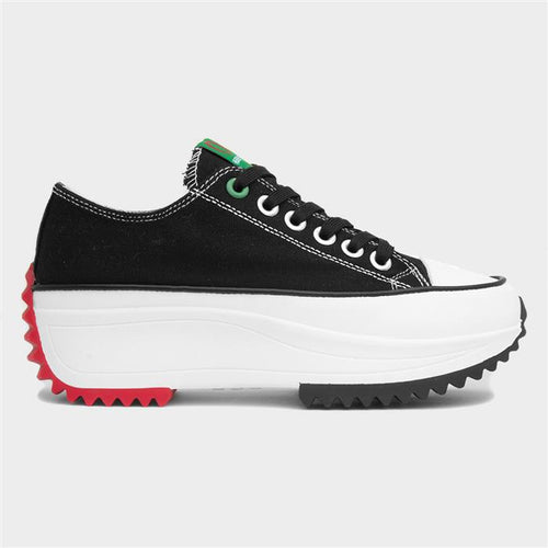 Strata Canvas Trainer - Black - Heavenly Feet
