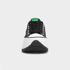 Strata Canvas Trainer - Black - Heavenly Feet