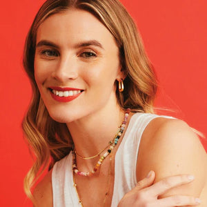 T132EMS - Paperclip Earrings - Knight & Day