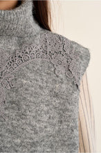 Load image into Gallery viewer, Ash Grey Sleeveless Sweater - Molly Bracken
