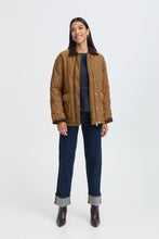 Load image into Gallery viewer, Quilted Brown Jacket - b.young