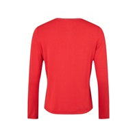 54113 - Red Long Sleeve Top - Habella