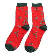 Load image into Gallery viewer, Miss Sparrow Christmas Socks