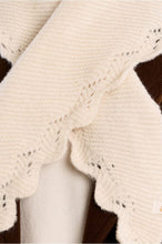 Load image into Gallery viewer, Ladies Knitted Scarf Off White - Molly Bracken